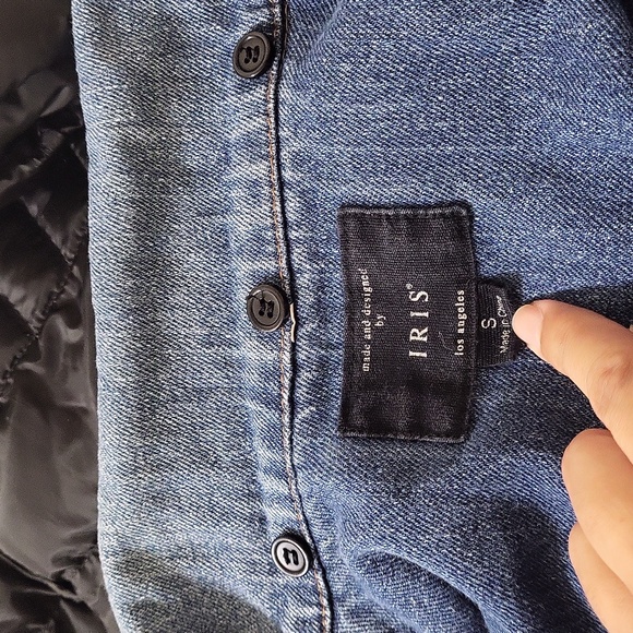 Denim Button-Down Jacket - Picture 6 of 8